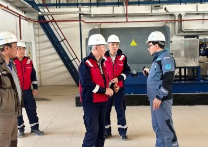 Рабочий визит генерального директора на водонасосную станцию «ВНС-5»
