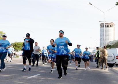 «Магистральды Су құбыры» ЖШС қызметкерлері “Munaily Marathon” қайырымдылық марафонына қатысты